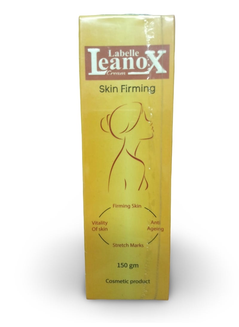 كريم لينوكس لابيل (Labelle LeanoX) لشد الترهلات وعلامات التمدد - 150 جم | تركيبة متطورة لنضارة البشرة ومحاربة الشيخوخة - Image 3